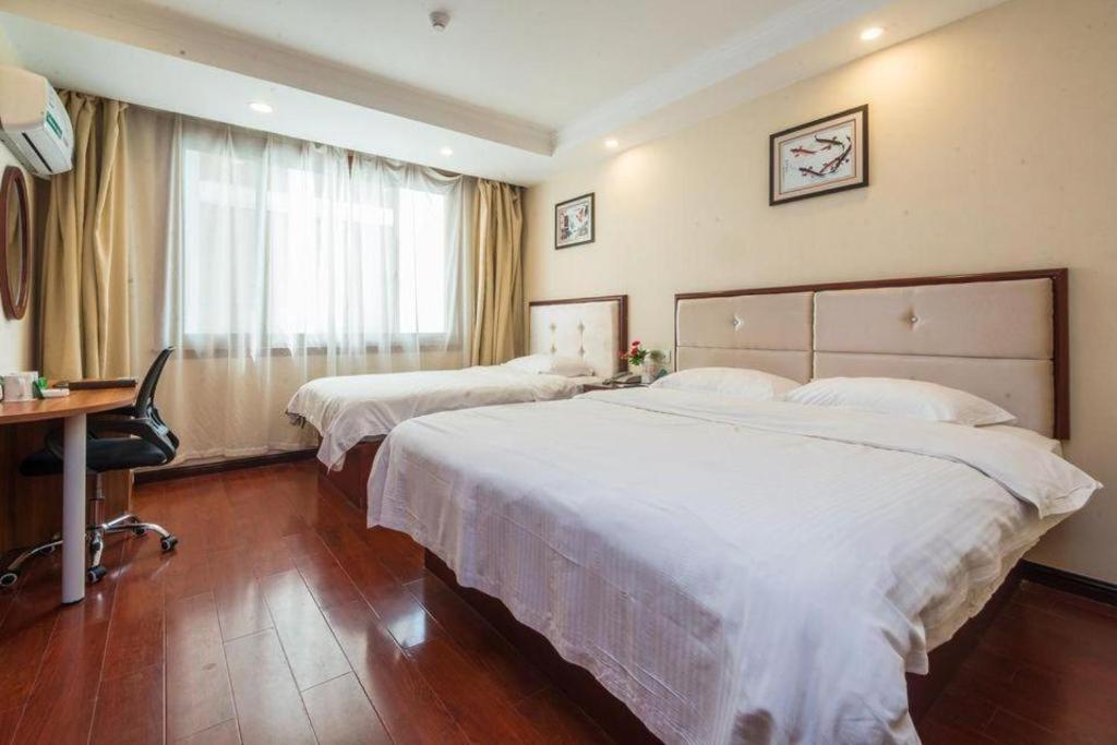 Greentree Inn Suzhou Guanqian Yangyuxiang Metro Station Business Hotel Экстерьер фото